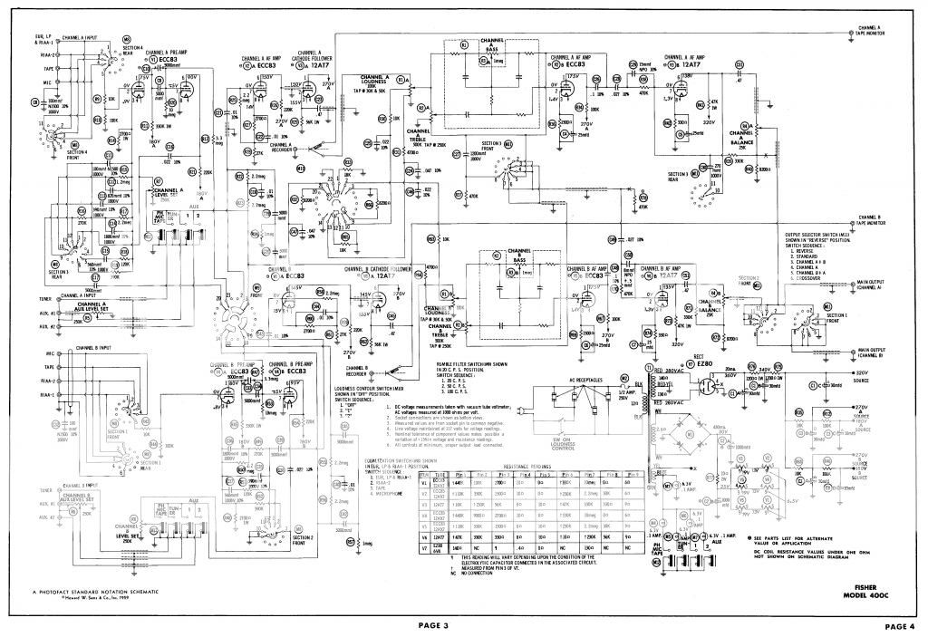 Fisher 400C - Voltages are off! | Audiokarma Home Audio Stereo